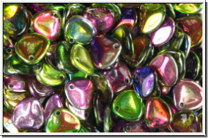 RP-00030-95000, Rose Petals, 8x7mm, crystal, trans., magic orchid, 50 Stk.